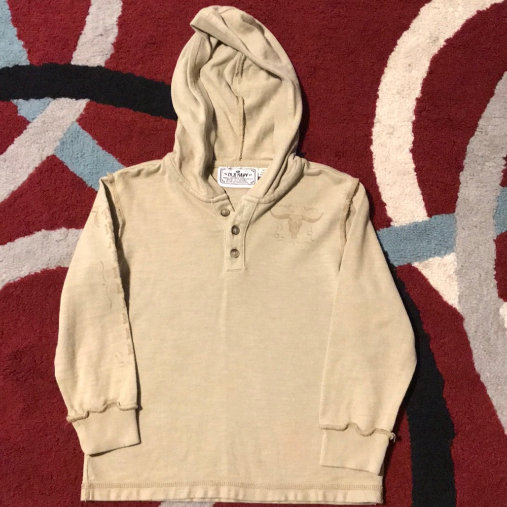 Boys Old Navy Long Sleeve shirt with Hoodie